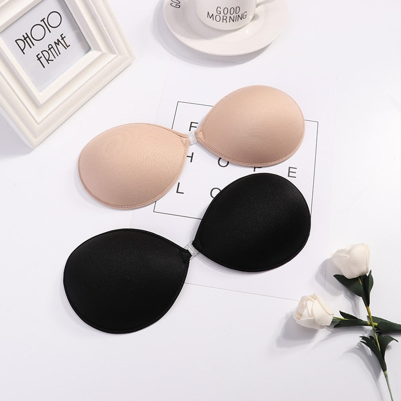 Reggiseno Push Up in Silicone Senza Spalline da Donna
