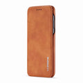 Cover Flip Casual Tinta Unita per iPhone