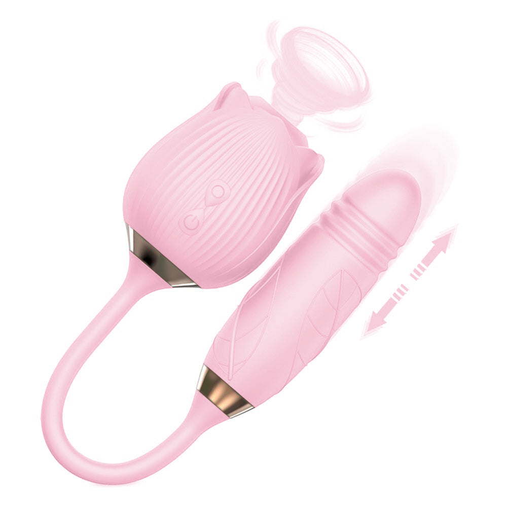 Vibratore a Bocciolo di Rosa