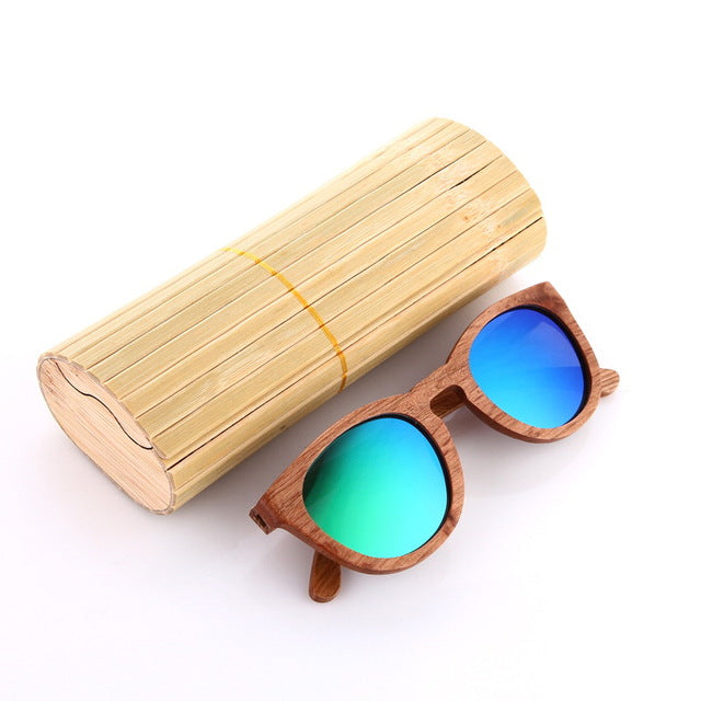 Occhiali da Sole in Legno Polarizzati Unisex