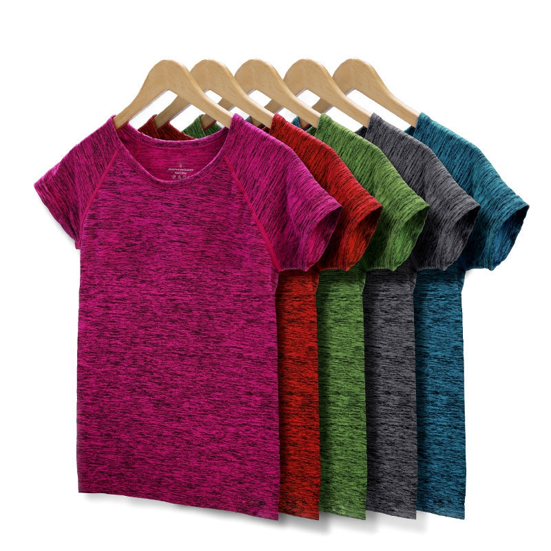 Women Yoga Short Sleeved Tops