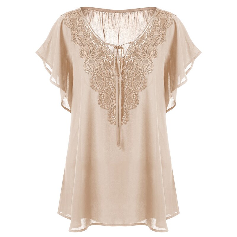 Top Casual Donna Scollo a V