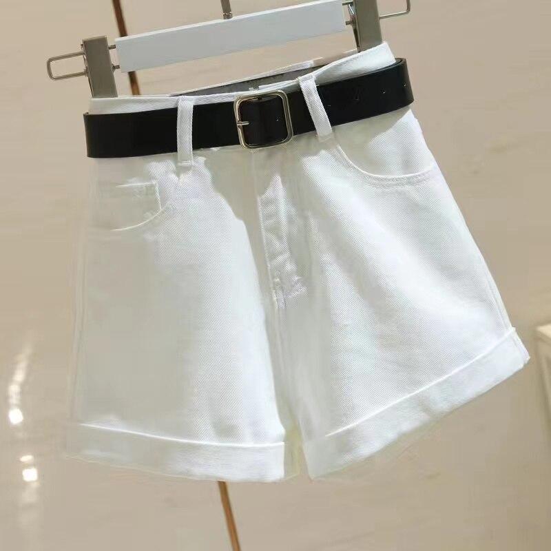 Shorts in Denim Larghi da Donna
