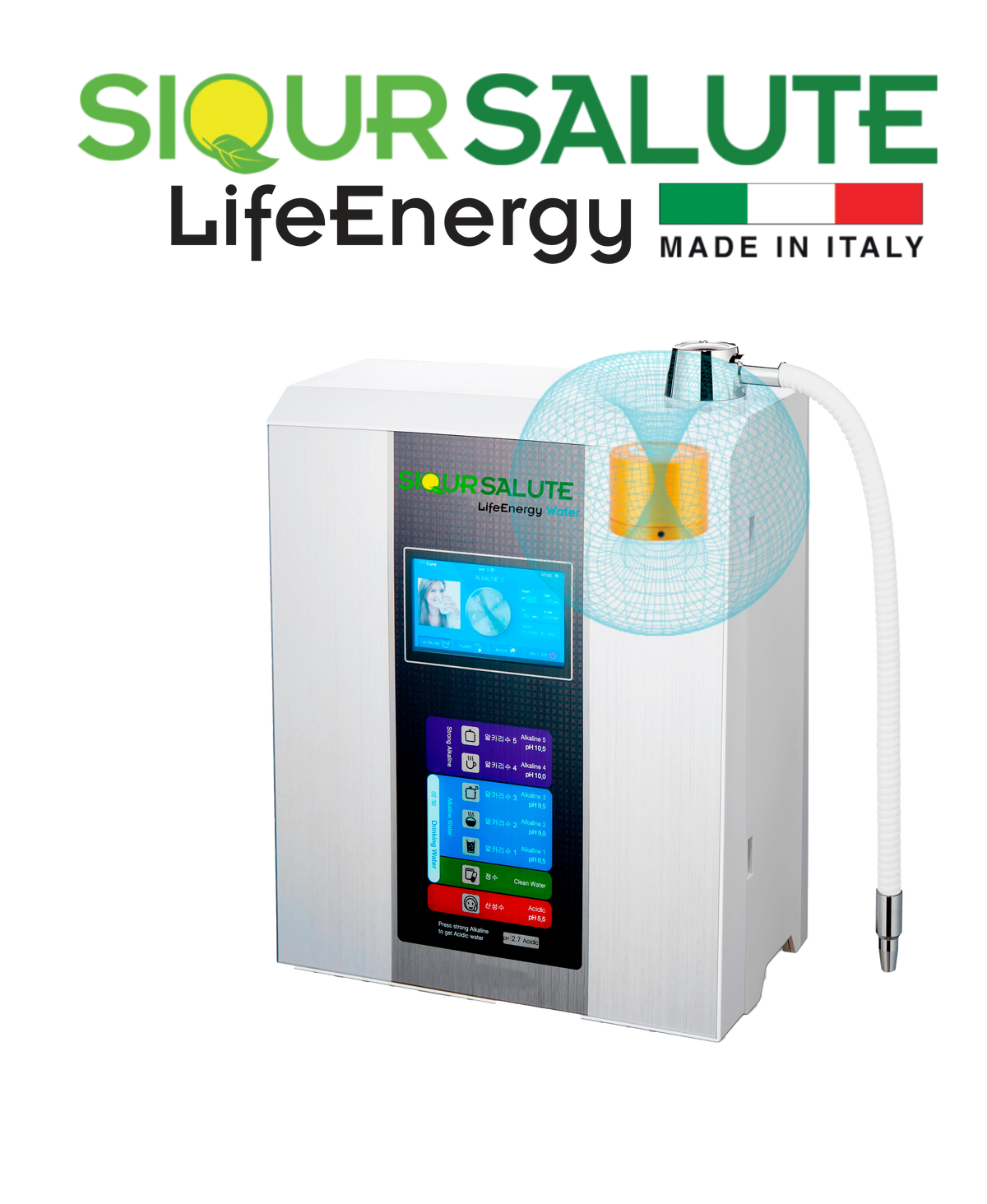 Purificatore e Ionizzatore d'Acqua LifeEnergy WATER