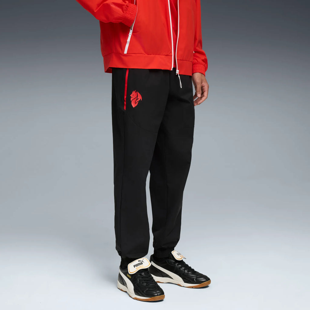 Puma Pantaloni Tuta Calcio Milan ACM Pumatech Woven Pants Nero 2025/2026