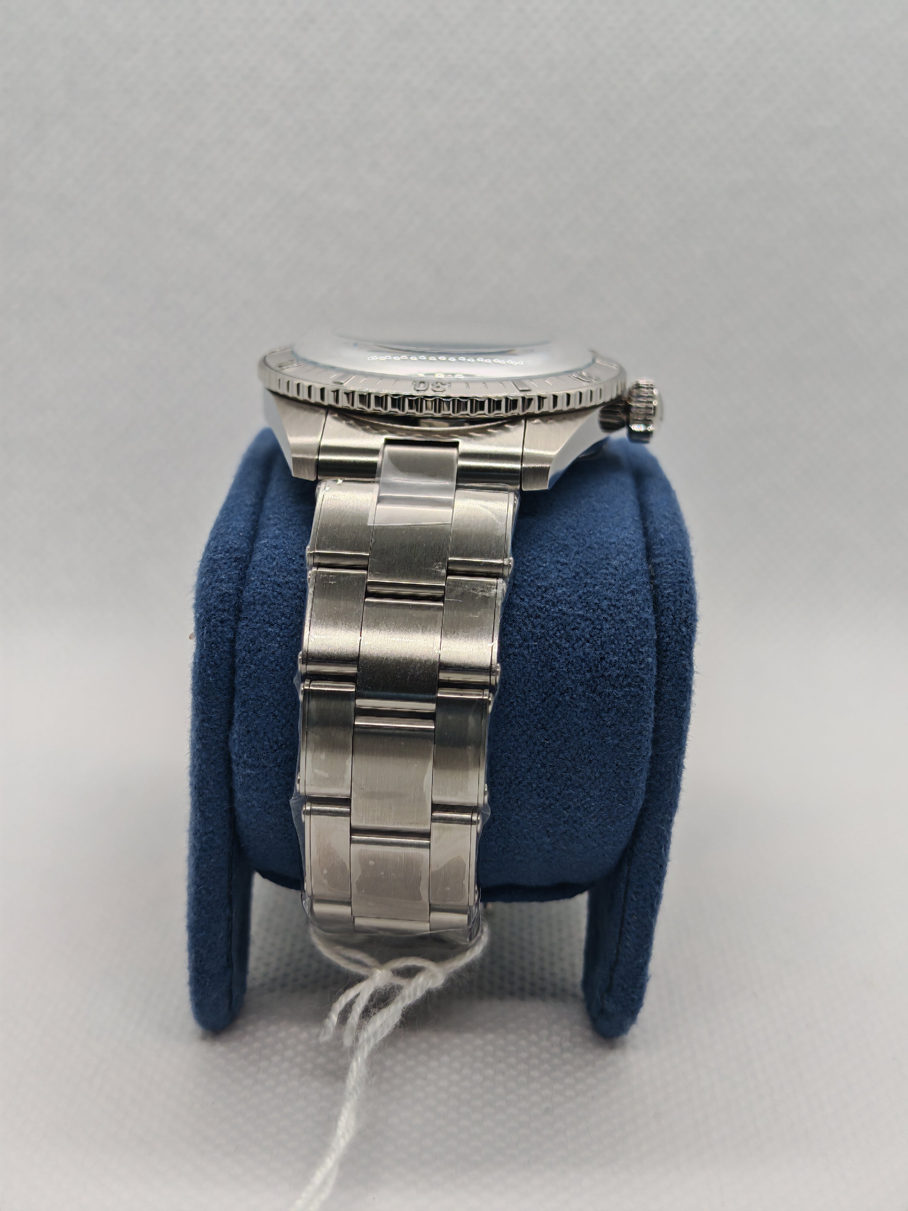 Oris Divers Sixty-Five Cotton Candy Uomo Unisex Swiss Made 38 mm Quadrante Blu Cassa Acciaio Bracciale Acciaio Vetro Zaffiro Antiriflesso Automatico Calibro 733-1 Data Riserva 41 Ore Diver 100m Ref. 01 733 7771 4055-07 8 19 18 Full Set
