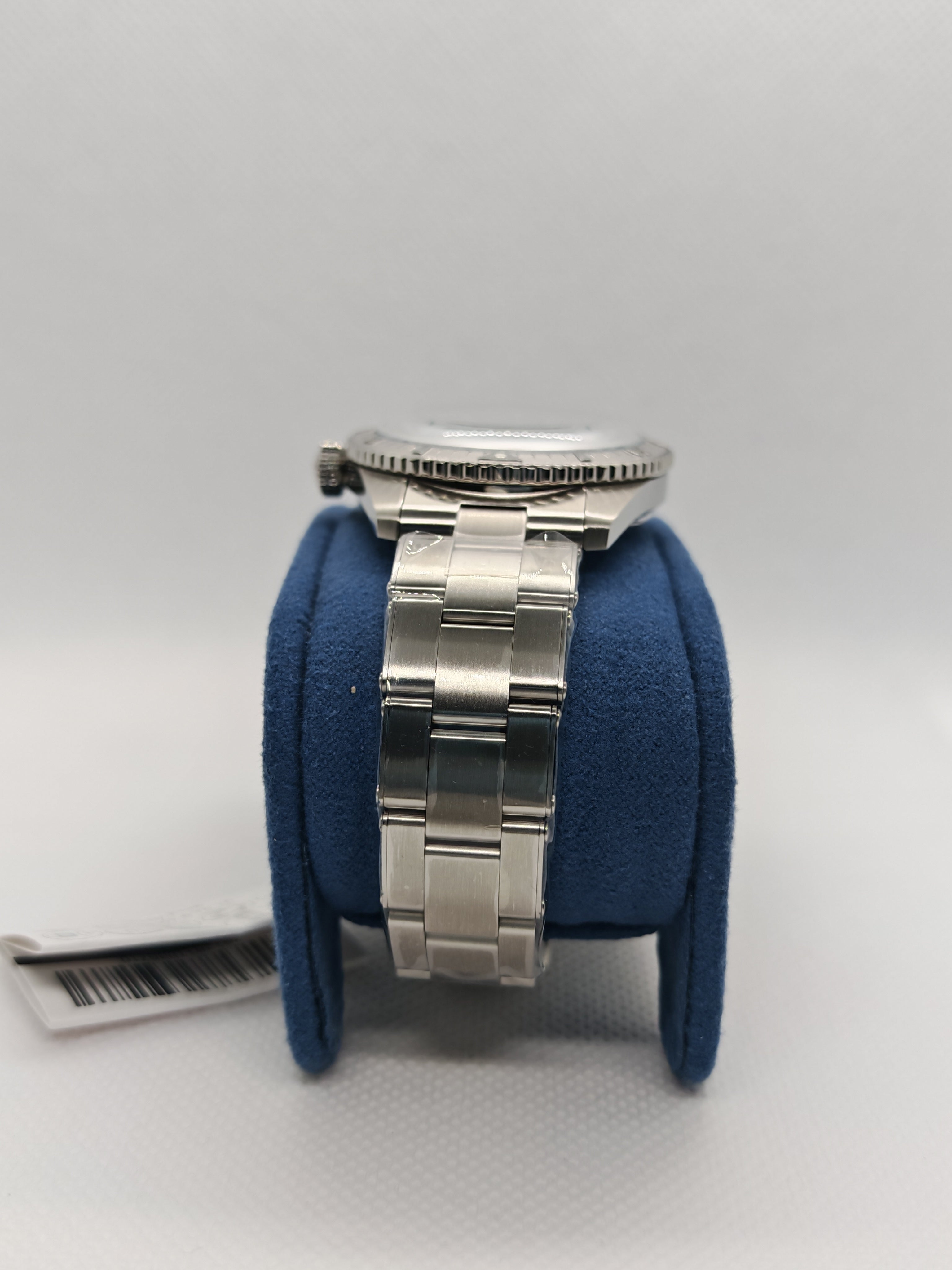 Oris Divers Sixty-Five Cotton Candy Uomo Unisex Swiss Made 38 mm Quadrante Blu Cassa Acciaio Bracciale Acciaio Vetro Zaffiro Antiriflesso Automatico Calibro 733-1 Data Riserva 41 Ore Diver 100m Ref. 01 733 7771 4055-07 8 19 18 Full Set