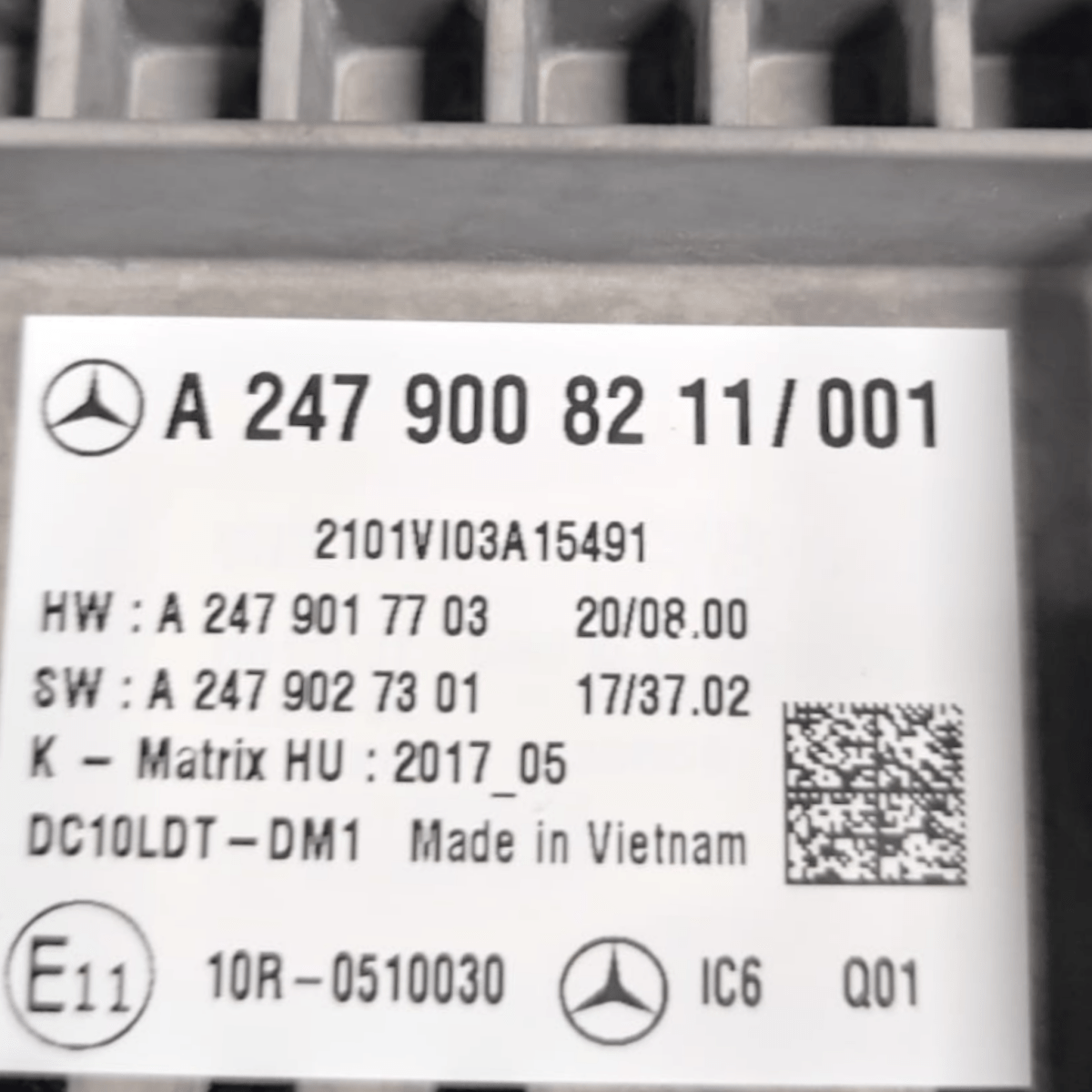 Tachimetro / virtual cockpit mercedes eqc n293 elettrico cod: a2479008211 (2019-2023)